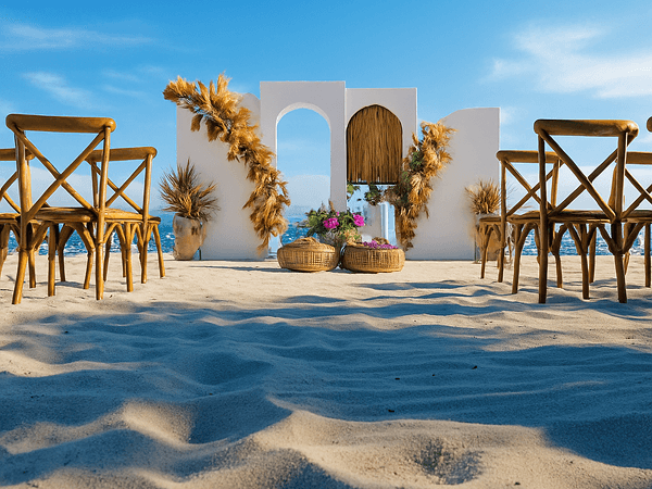 Eternal Love wedding package collection display